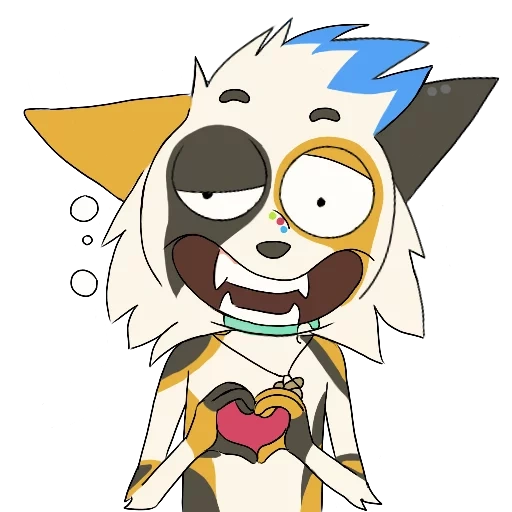 chouette, anime, rick furry, les arts sont drôles, bandes dessinées de minuit lycanroc