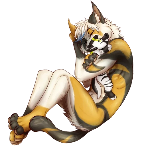 furry art, frie's foot, fouriantro, frie convention, fuli white background