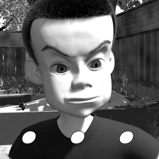 the boy, sid phillips, toy story, toy story 1995, sid phillips toy story