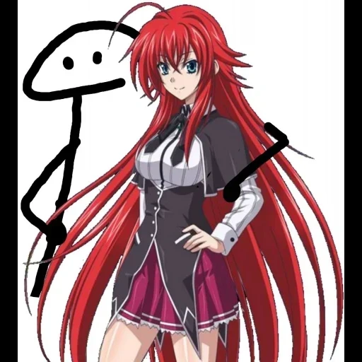 dxd риас, rias gremory, гремори риас, милликас гремори, зеотикус гремори