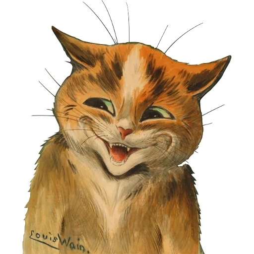 cats, face de chat, wayne cat, louis william wayne, illustration du chat