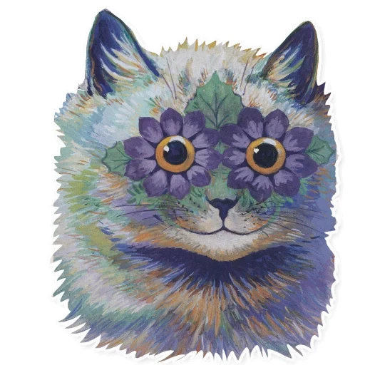 luis william wayne, kucing luis wayne, kucing luis william wayne, rainbow cat luis wayne, luis wayne fractal cats