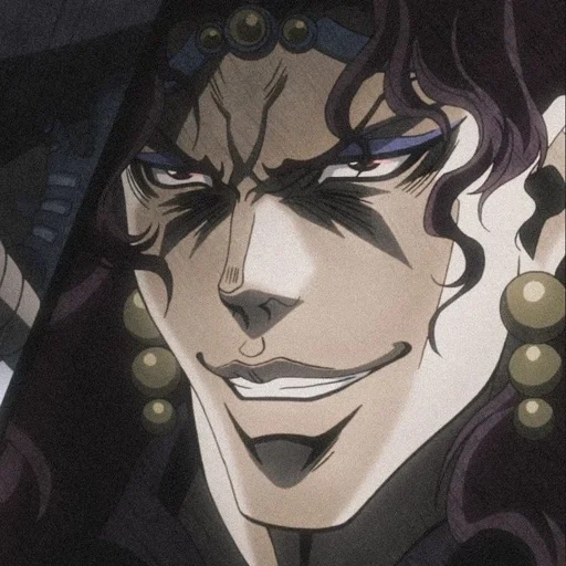 mikasu, fludda, kars jojo, kars jojo gesicht, die charaktere von anime jojo