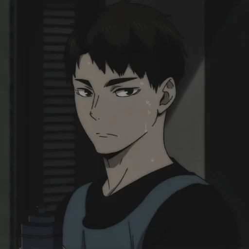 ushijima, anime guys, anime characters, anime famous, characters of anime guys