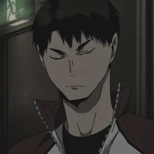 anime charaktere, anime charaktere, vakatoshi ushijima, ushijima wakatoshi