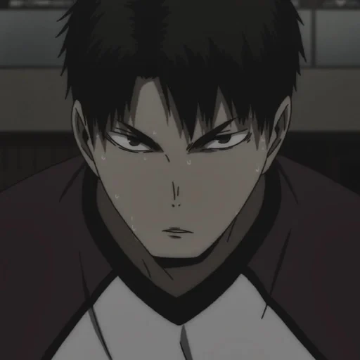 ushijima, vakatoshi shots, anime characters, ushijima wakatoshi, vakatoshi ushijima 3 season