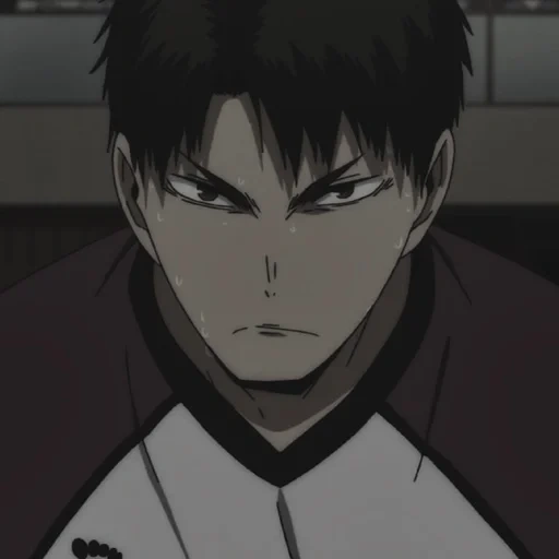 ushijima, karakter anime, ushijima wakatoshi, karakter anime voli, vakatoshi ushijima musim 3