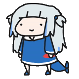 gawr, anime, gura twich, android 19, anime characters