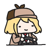 young woman, 1 subscriber, yekaterinburg, amelia watson chibi, chibi amelia watson