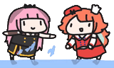 vtuber, twitter, chibi characters, takamori hololive, lovely anime drawings