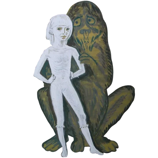 a figurine, alien, orion humanoid, green alien, orion reptile