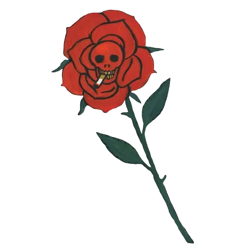 rose clipart, gambar mawar, mawar merah, mawar kartun, kartun rose