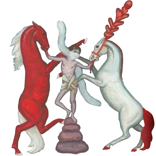 figura, unicórnio, unicorn scotland, brasão de armas unicórnio dragão, fernando vicente artista alice zaslavless