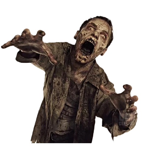 gli zombie, the walking dead, schermo verde zombie, zombie walking dead, zombie walking dead zombie zoppicante