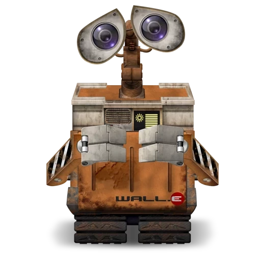 vall and, valley robot, valley without a background, walli robot cleaner, robot valley view