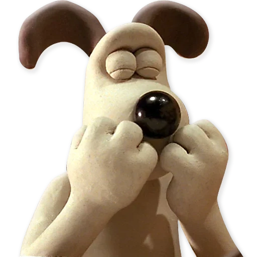 pop gromit, the dog went into a rage, wallace gromit