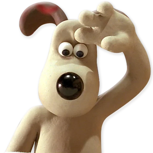 wallace gromit, wallace gromit art company, wallace smashes cursed rabbit werewolf game