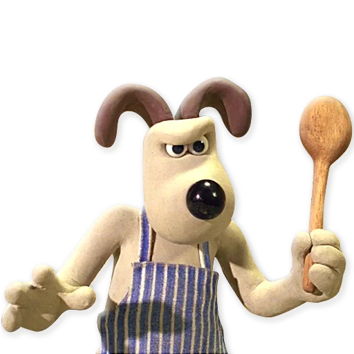 aardman, wallace gromit, wallace crushes characters, wallace smashes cursed rabbit werewolf game, wallace thug rabbit spell cartoon