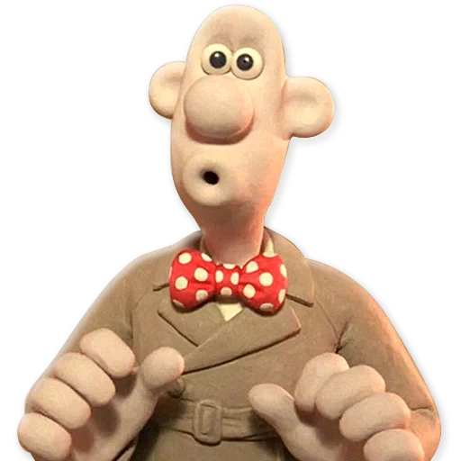 wallace gromit, wallace avatar, personagem wallace, modelo wallace gromit, cartoon wallace gromit