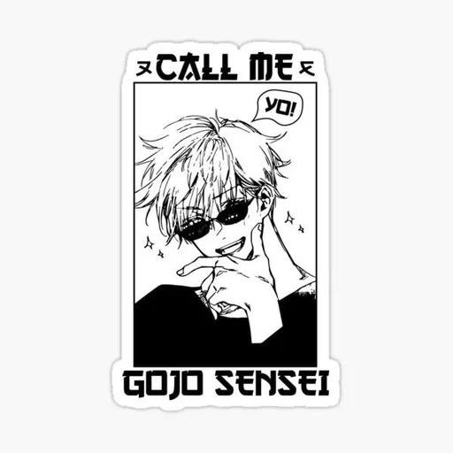 mangá, foto, gojo sensei, mangá de anime, jujutsu kaisen