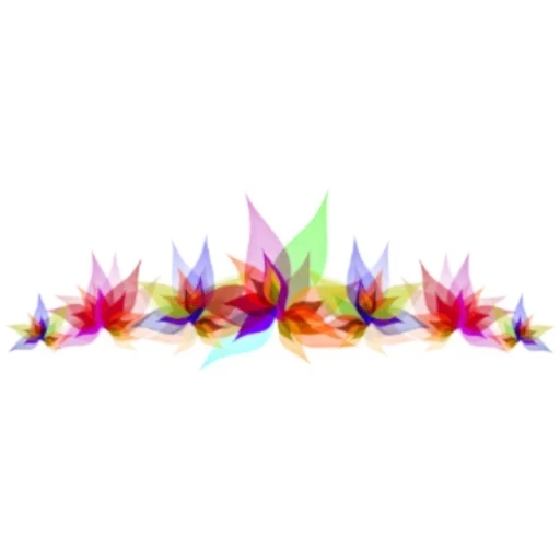 flowers, multi colored, flower design, multi colored backgrounds, abstract vector flowers