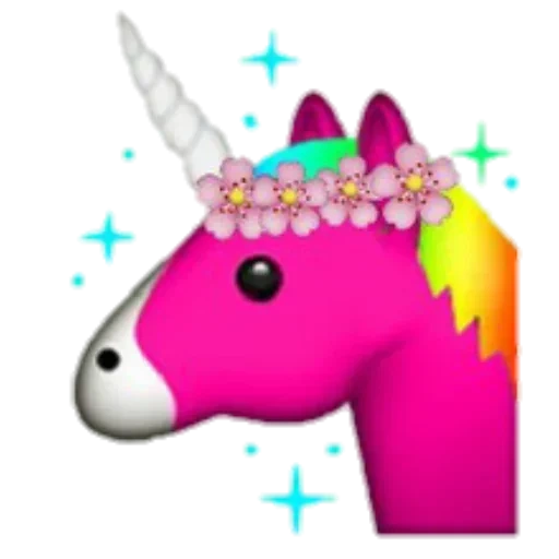 licorne, emoji de licorne, licorne emoji, emoji de licorne, emoji sans fond de photoshop unicorn
