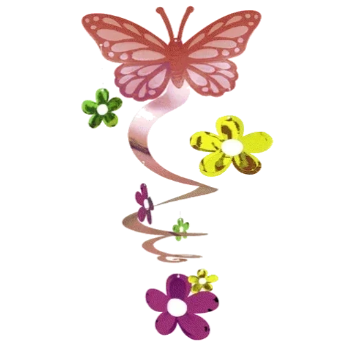 farfalla di fiori, la farfalla è rossa, clipart farfalla, i divisori della farfalla, arredamento di farfalle a spirale