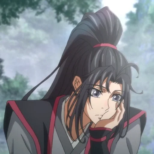 wei wuxian, master wei wuxian, master devil, master of devil worship, elderly yiling animation stills