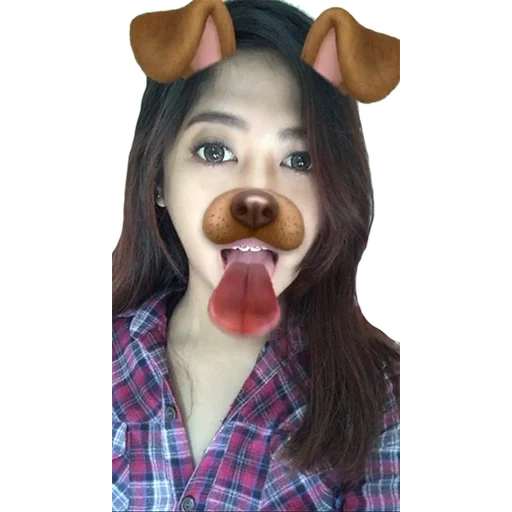 dog, anak, gadis, orang, karina tian