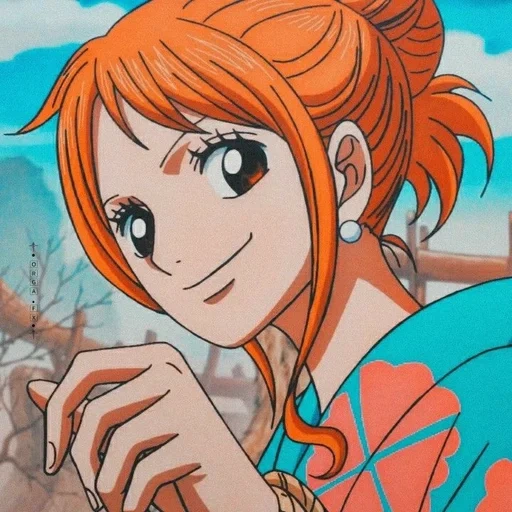 nami, fan pis, nami prabasta, gambar anime, karakter anime