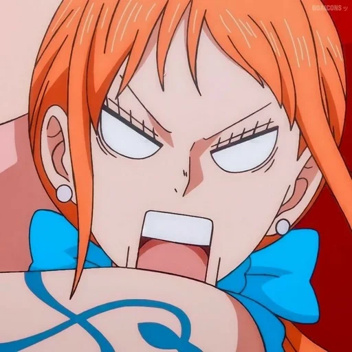 nami, une pièce, anime one piece, anime one piece, wang pise en colère