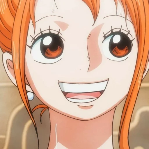 nano, nami, fan pis, anime one piece, anime one piece