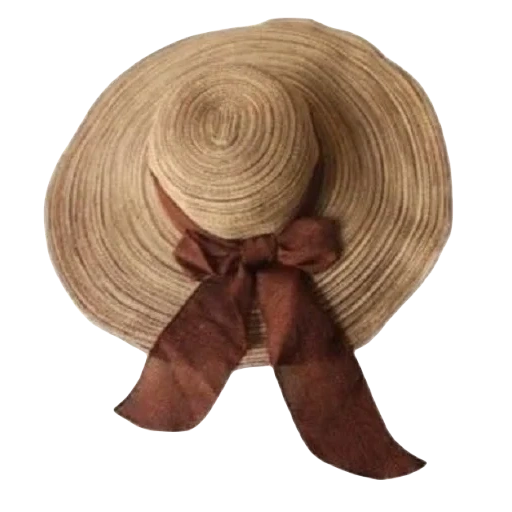 большая шляпа, широкая шляпа, шелковая лента шляпе, соломенная шляпа широкими полями