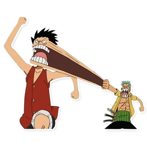 une pièce, luffy contre zoro, luffy homa gomu mais, van pis old luffy, duffy esquive