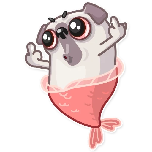 pug, mr pug, water pug