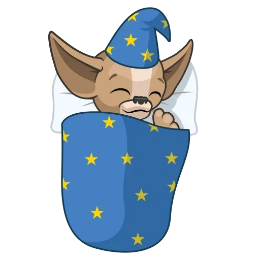 anime, le persone, la volpe, good night, fennec fox