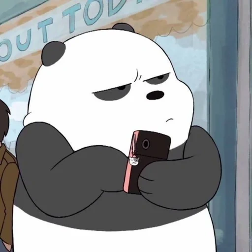 panda, toda a verdade sobre o urso, toda a verdade sobre o urso ramen, o disco branco é tudo a verdade do urso, estética panda quanzhen bear