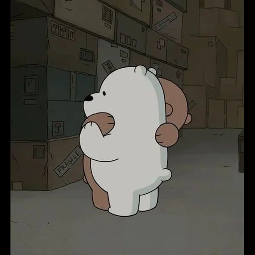 лайкеры, медведь милый, вся правда о медведях, ice bear we bare bears, мультфильм we bare bears