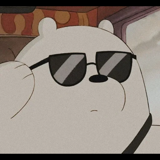nya, character, the whole truth about bears, we bare bears ice bear, ice bear can deal with it