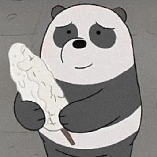 bare bears, медведь панда, вся правда о медведях, we bare bears ice bear, вся правда о медведях панда