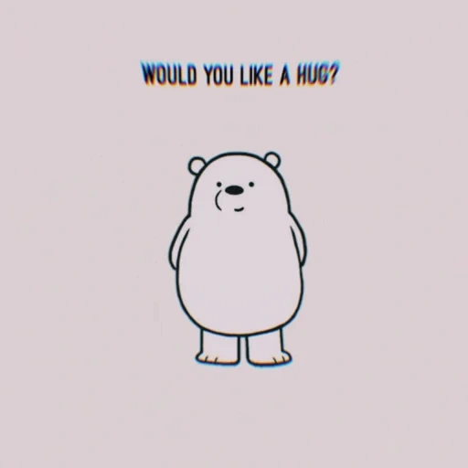 orso carino, orso polare, tutta la verità sugli orsi, we bare bears ice bear, schizzo modello orso