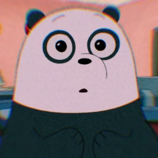 panda zanthoxylum bungeanum, bare bears, the whole truth about bears, we naked bear aesthetics, the whole truth of panda bear