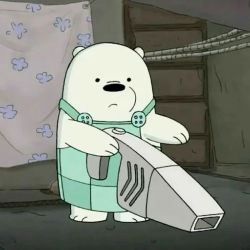 вся правда о медведях, icebear медведь, медведь белый, ice bear we bare bears, we bare bears белый