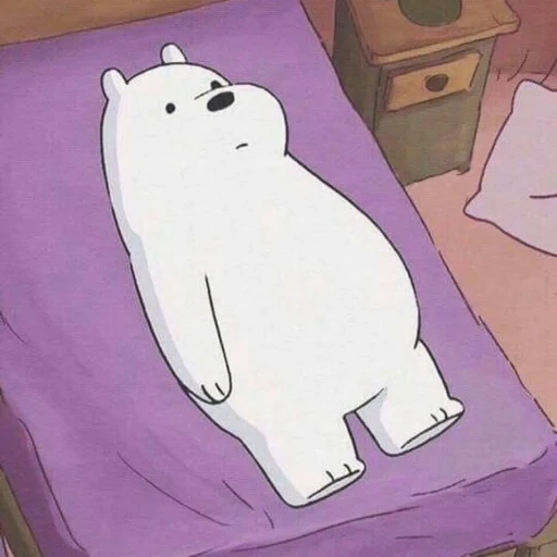 вся правда о медведях, мультфильм вся правда о медведях, рисунок, ice bear we bare bears, вся правда о медведях белый