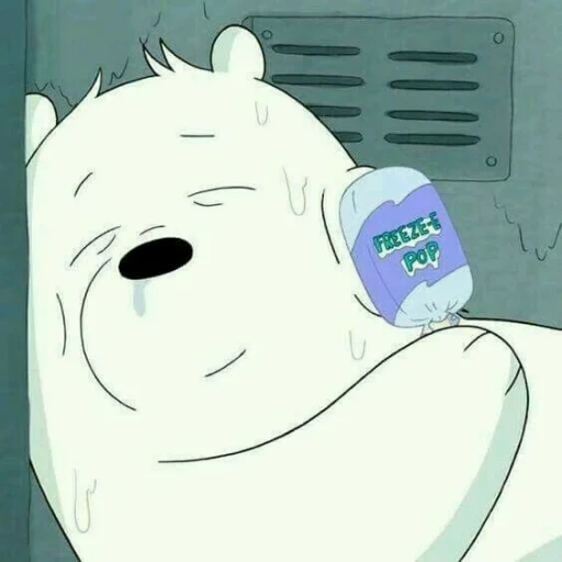 вся правда о медведях, ice bear we bare bears, bare bears, milk bear sick, kafadar ayılar