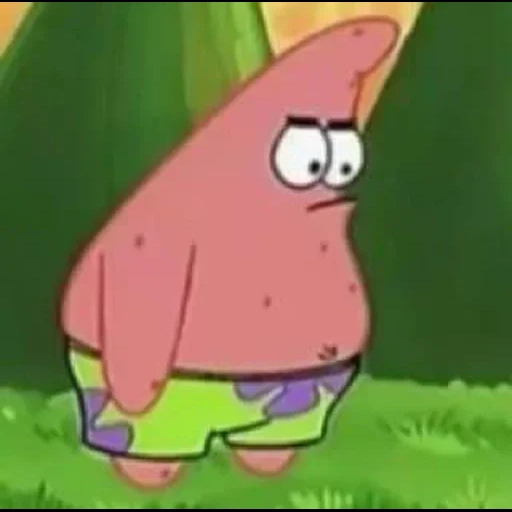 patrick, patrick shock, patrick esponja bebé, show de patrick starr, patrick bob esponja