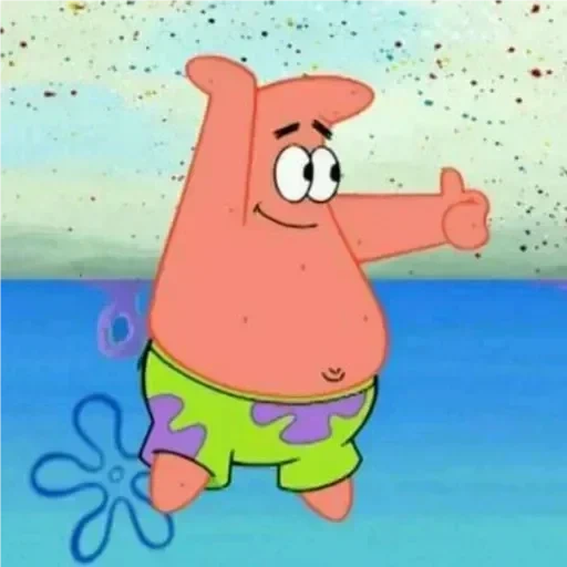 bob patrick, patrick starr, esponja bebé patrick, patrick bob esponja, pantalones cuadrados de esponja bebé