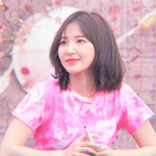 orang asia, red velvet wendy, irene beludru merah, aktris korea, wendy red light corduroy 2019