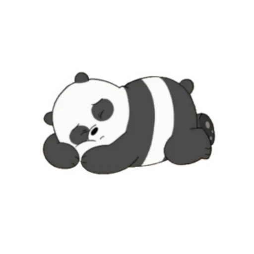 панда, панда панда, панда лежит, панда рисунок изи, рисунки панды милые