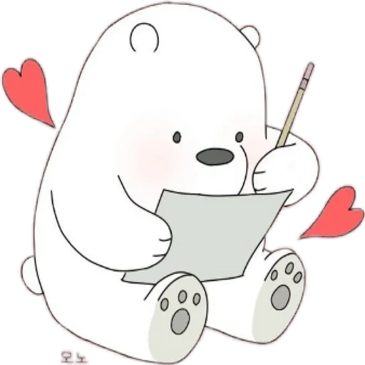 bare bears, icebear lizf, cute drawing, the drawings are cute, the whole truth about bears